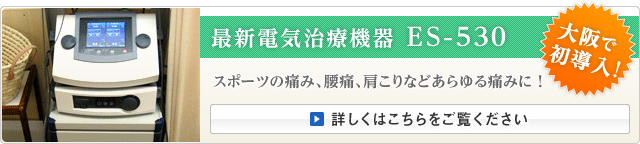 最新電気治療機器 ES-530